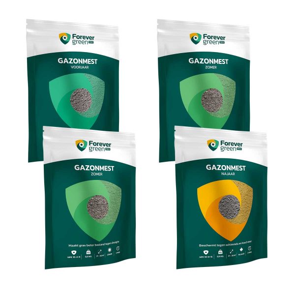 Forever Green Pro jaarpakket gazonmest kopen 30 m2