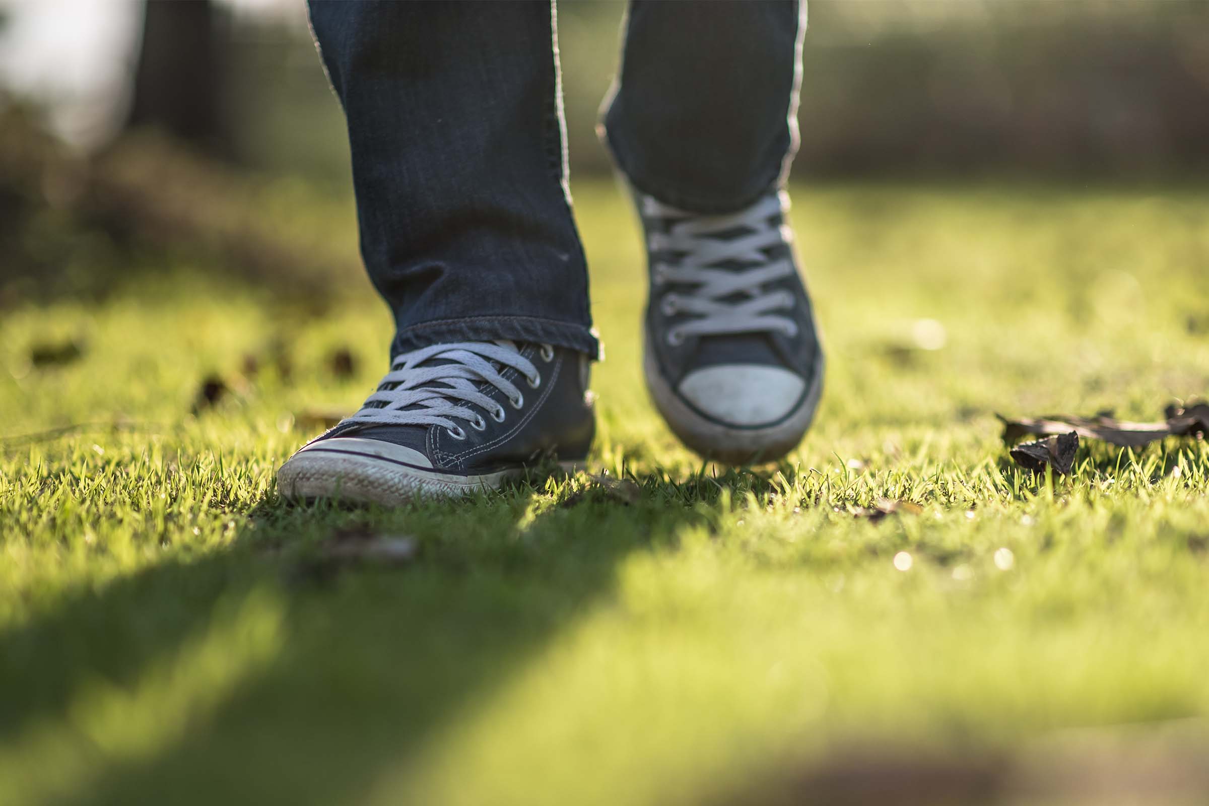 Hoe lang mag je niet op nieuwe graszoden lopen?